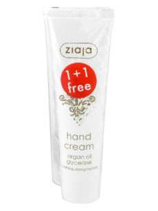 Ziaja Natural Argan Oil. Crema protectoare p/u maini + Crema protectoare p/u maini  N1