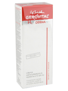 Gerovital H3 Derma+ crema anticuperozica hidratanta SPF10 N1