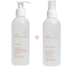 Зиажа Natural Care тоник для лица + гель для лица