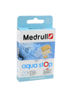 Пластырь MEDRULL Aqua stop (1.9x7.2 см-10 шт, 2.5x7.2 см-6 шт,диам. 2.2 см) № 20 N20