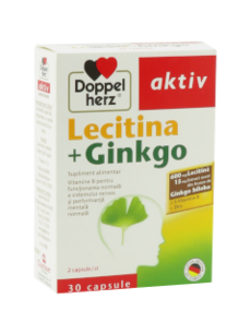 Доппельхерц Лецитин + Гинкго N30