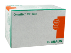 Seringi pentru insulina Omnifix 1ml ins 100iu duo № 100 N100