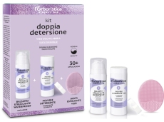 Атенас Набор бальзам двойное очищение для лица, глаз и губ + Пудра + Диск пилинг