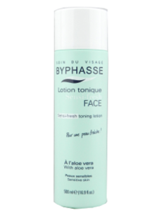 Byphasse Sensi-Fresh lotiune tonica cu aloe 500 ml N1