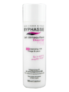 Byphasse Soft Cleansing lapte demachiant pentru fata si ochi 500 ml N1