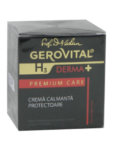 Геровитал H3 Derma+ Premium Care защитный успокаивающий крем  N1
