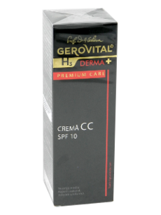 Gerovital H3 Derma+ Premium Care crema CC SPF 10  N1