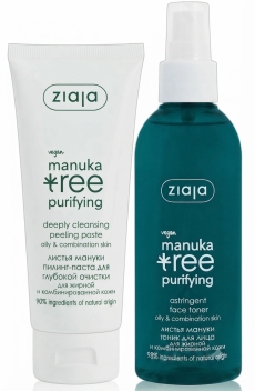 Зиажа Manuka Tree Пилинг + тонер N1
