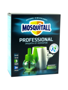 Repelent MOSQUITALL electro-fumigator + lichid 30 ml Professional