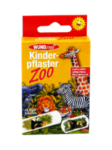 ВУНДмед пластырь для детей Zoo 02-064 N10