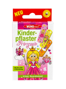 WUNDmed plasture pentru copii Printesa 02-076 N10