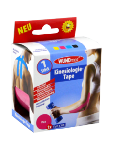 WUNDmed Banda kinesiologica , Pink 5 cm x 5 cm 04-040 N1