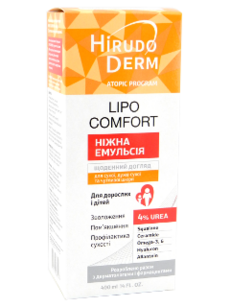 Биокон Гирудо Дерм АП Липо Комфорт эмульсия для сухой и атопической кожи (4% мочевина)  N1