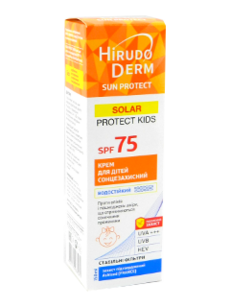 Биокон Гирудо Дерм Защита от солнца СПФ 75 детский крем  N1