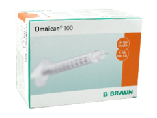 Seringi p/u insulina Omnican100 1ml insulin U-100 №100 N1