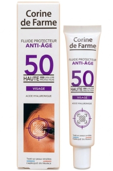 Корин де Фарм Sun Anti-aging защитная жидкость SPF 50+ N1