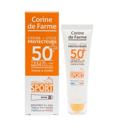 Корин де Фарм Sun солнцезащитный крем + стик SPF 50 Спорт N1