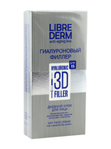 Librederm Hyaluron 3D filler crema zi fata SPF15 N1