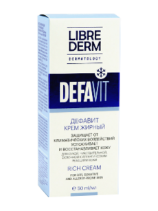 Librederm Defavit crema fata regeneranta, calmanta, vitaminizata N1