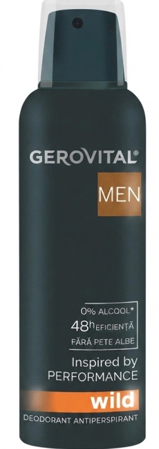 Gerovital Men Deodorant Antiperspirant Wild N1