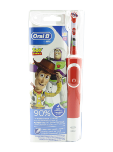 Электрическая зубная щетка для детей Oral-B Toy Story N1