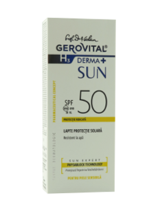 Геровитал Sun H3 Derma+ молочко солнцезащитное SPF50 N1