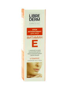 Librederm Vitamin E Crema p/fata antioxidanta N1