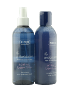 Ziaja Acai Berry Gel-scrub Micelar pentru fata + toner fata