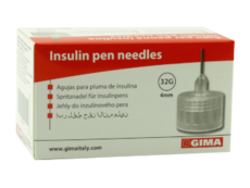 Иголка для шприц-ручки для инсулина Gima 32G x 4 мм (23840) N100