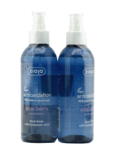 Ziaja Acai Berry toner fata cu acid hyaluronic (1+1) N1