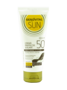 Gerovital Sun Crema prot solara SPF50 N1