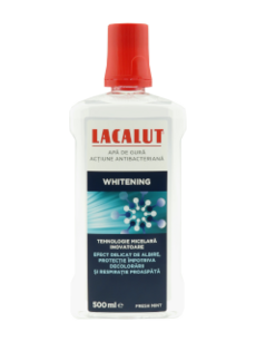 Apa de gura LACALUT micelara Whitening