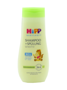 HIPP  BabySanft Sampon+conditioner p/u copii 200 ml /90118/ N1