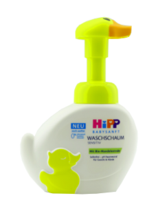 HIPP  BabySanft Spumă cremoasă pentru față și mâini 250 ml /90119/ N1