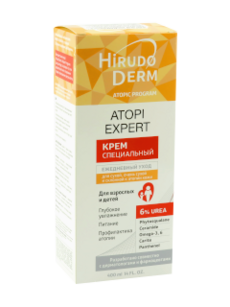 Биокон Гирудо Дерм АП Атопи Эксперт крем для сухой и атопической кожи (6% мочевина) N1