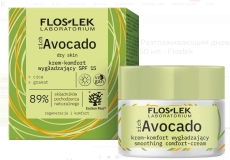 Floslek RichAvocado Cremă de zi reconfortantă cu efect satinat SPF15 N1