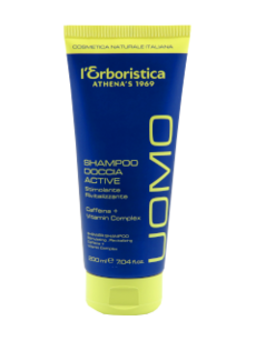 Athena s Uomo Active shower/sampon with Green CaffeeVitamin