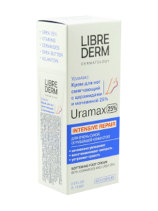 Librederm Uramax crema p/u picioare cu ceramide si uree 25% N1