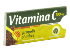 Vitamin C cu propolis si miere N10