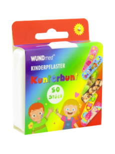 WUNDmed plasture pentru copii Kunterbunt 05-010 N50