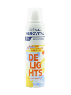 Gerovital H3 Deodorant Antiperspirant Delights N1