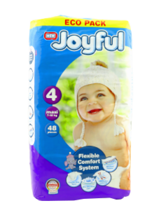 Joyful подгузники BD MAXI E EKO N48