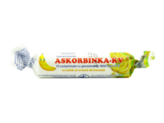 Acid ascorbic (vitamina C) banana