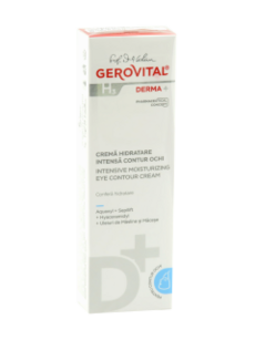 Gerovital H3 Derma+ crema hidratare intensa contur ochi N1