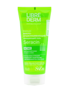 Librederm Seracin gel de curățare micro-exfoliant pentru pielea cu imperfecțiuni severe N1