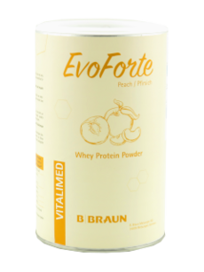 Evo Forte Peach protein powder