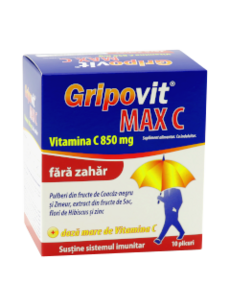 Gripovit Max C fara zahar N10