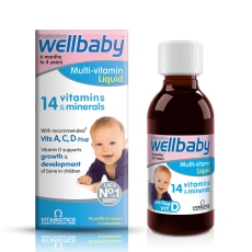 Wellbaby Multi-vitamin Lichid (de la 1 an) N1
