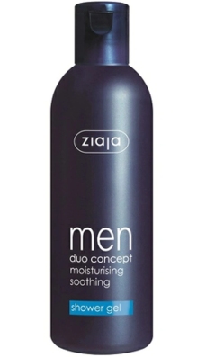Зиажа MEN Duo-concept гель для душа увлажняющий и успокаивающий N1