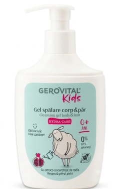 Gerovital Kids Gel spalare corp-par Hydra-care N1
